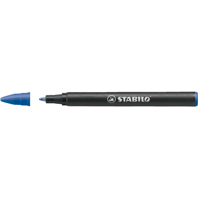 Rollerpen vulling STABILO EASYoriginal 0.5 mm blauw, 20 stuks