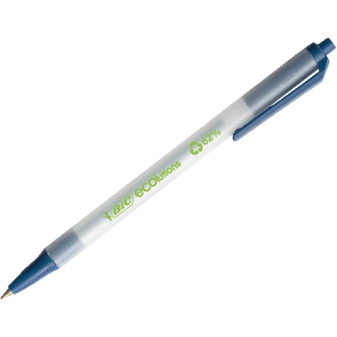 Balpen BIC ECOlutions® Clic Stic® blauw, 50 stuks