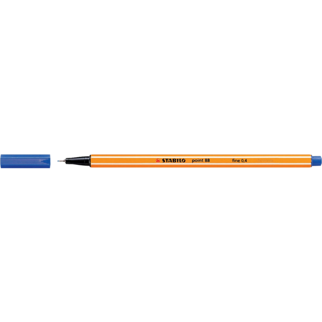 Fineliner STABILO Point 88 blauw