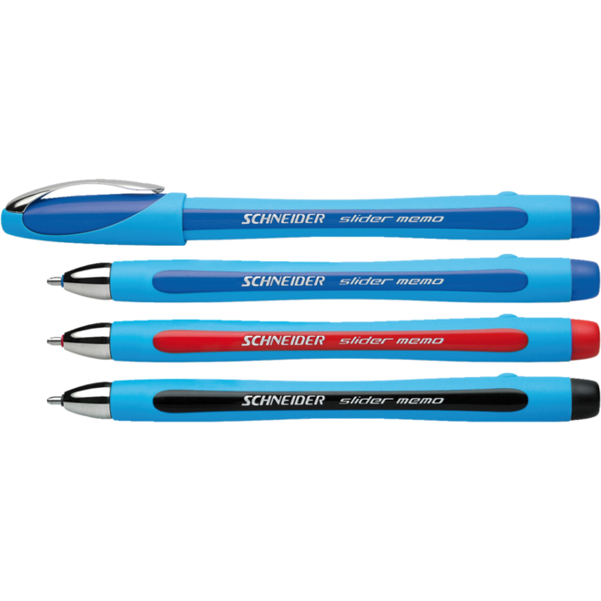Rollerbalpen Schneider slider memo 1.4 mm zwart