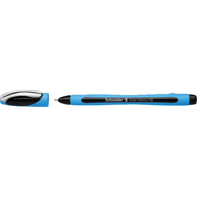 Rollerbalpen Schneider slider memo 1.4 mm zwart