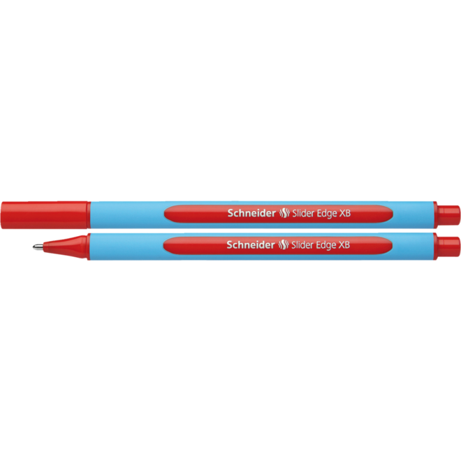 Balpen Schneider Slider edge XB 1,4 mm rood, 10 stuks