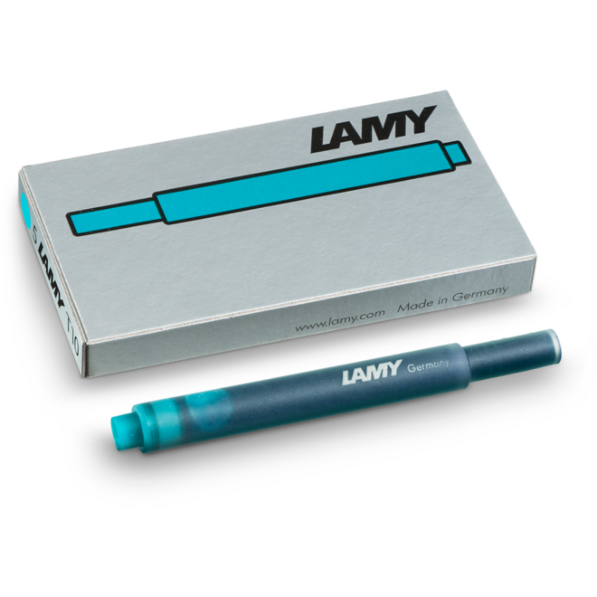 Inktpatroon Lamy turquoise, 5 stuks