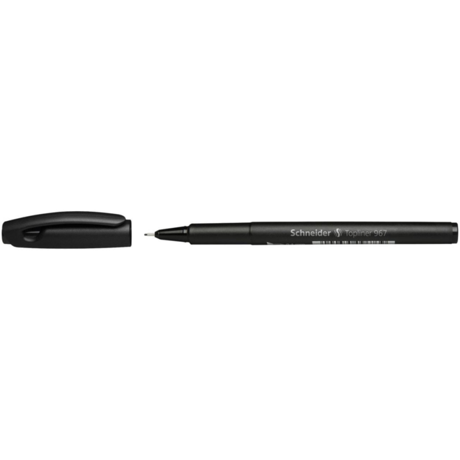 Fineliner Schneider topline 0,4 mm, zwart