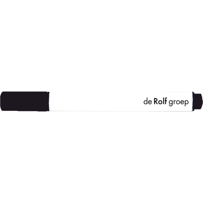 Whiteboardmarkers | de Rolf groep | 2 mm driekantig zwart, 24 stuks