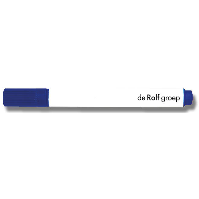 Whiteboardstift | de Rolf groep | driekant 2 mm blauw