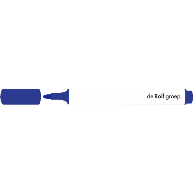 Whiteboardstift | de Rolf groep | driekant 2 mm blauw