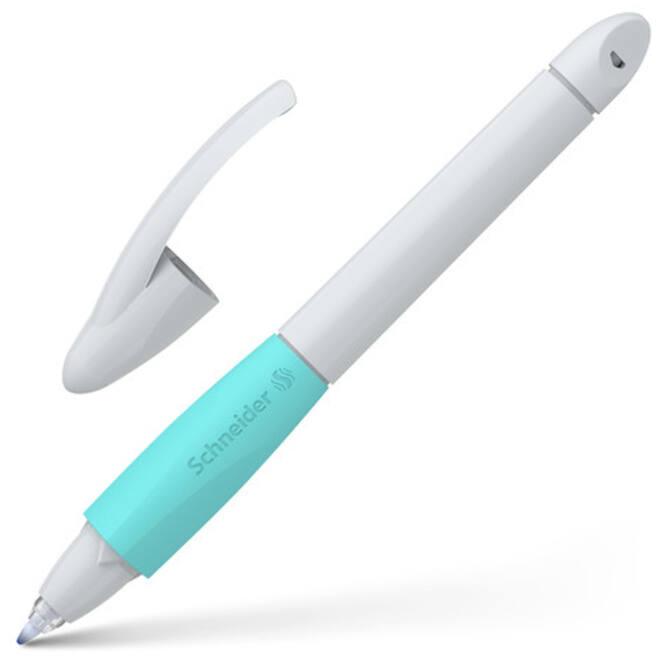 Rollerpen Schneider Base Ball lichtgrijs-turquoise
