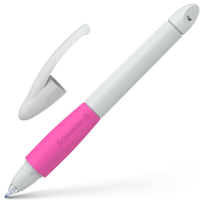 Rollerpen Schneider Base Ball lichtgrijs-roze