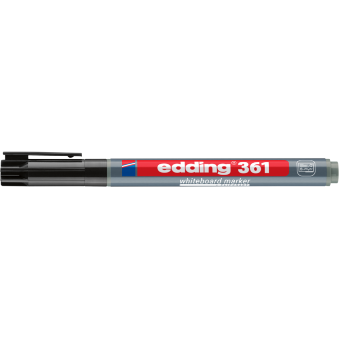 Whiteboardstift edding 361 1 mm zwart