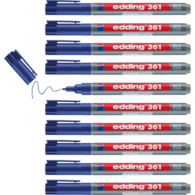 Whiteboardstift edding 361 1 mm blauw