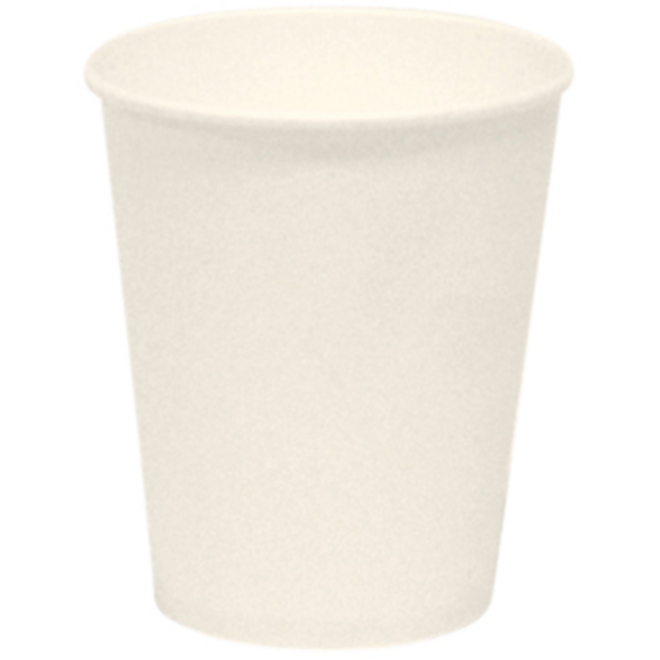 Beker karton 180 ml wit, 100 stuks