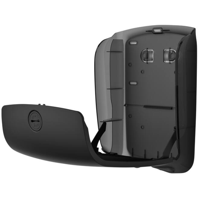 Handdoekdispenser Katrin mini zwart