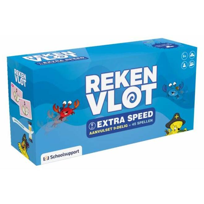 Rekenvlot 1 aanvulset 2 - Speedserie 9delig