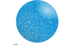 Glitterverf Creall 250 ml blauw