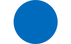 Vingerverf Creall 750 ml blauw
