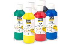 Textielverf Creall-Tex 500 ml, 6 flacons ass.