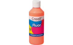 Plakkaatverf Creall Fluor 250 ml oranje