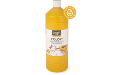 Plakkaatverf Creall Color+ 1000 ml donkergeel