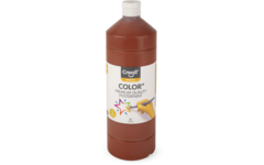 Plakkaatverf Creall Color+ 1000 ml lichtbruin