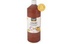 Plakkaatverf Creall Color+ 1000 ml lichtbruin