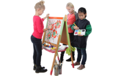 Posterblok plakkaatverf wit