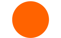 Plakkaatverf Creall Eco 500 ml oranje