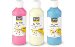 Lichtgevende verf Creall Glow 250 ml blauw