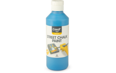 Stoepkrijtverf Creall street chalk 250 ml blauw
