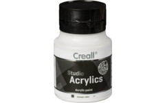 Acrylverf Creall 500 ml wit