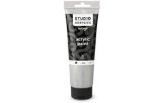 Acrylverf Creall 250 ml zilver