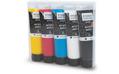 Acrylverf Creall assorti 5 x 120 ml