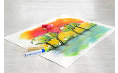 Pastelkrijt Faber Castell assorti 12-delig etui