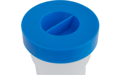 Anti-knoeipot midi 180 ml, blauw