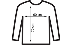 Schildersschort voor kinderen blauw (6+ jaar)