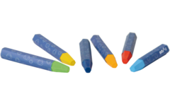 Oliekrijtjes edu³ Jumbo 11 mm assorti, 12 stuks