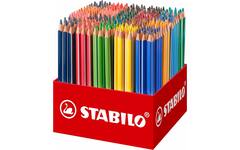 Kleurpotloden STABILO Trio Thick XL school box, 300 stuks