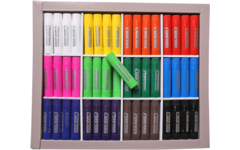 Plakkaatverfstift assorti voordeelverpakking, 144 stuks