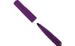 Viltstiften BIC kids visacolor XL Ecolutions paars, 12 stuks
