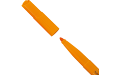 Viltstiften BIC kids visacolor XL Ecolutions oranje, 12 stuks