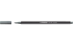 Viltstift STABILO Pen 68 metallic 805 zilver 1,4mm