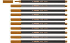 Viltstift STABILO Pen 68 metallic 820 koper 1,4mm