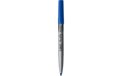 Permanent marker BIC rond 1,1 mm blauw, per dozijn