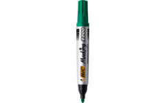 Permanent marker BIC rond 1,7 mm groen, per dozijn