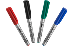Permanent marker BIC rond 1,1 mm zwart, per dozijn