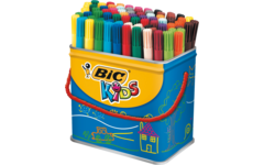 Viltstiften BIC Kids Visa blik 84 stuks ass.