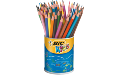 Kleurpotloden BIC Kids Evolution assorti, blik 60 stuks