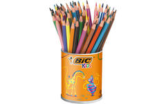 Kleurpotloden BIC Kids Evolution assorti, blik 60 stuks