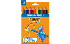 Kleurpotloden BIC Kids Evolution assorti, 18 stuks