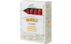 Waskrijt | de Rolf groep |  met wikkel assorti, 12 stuks